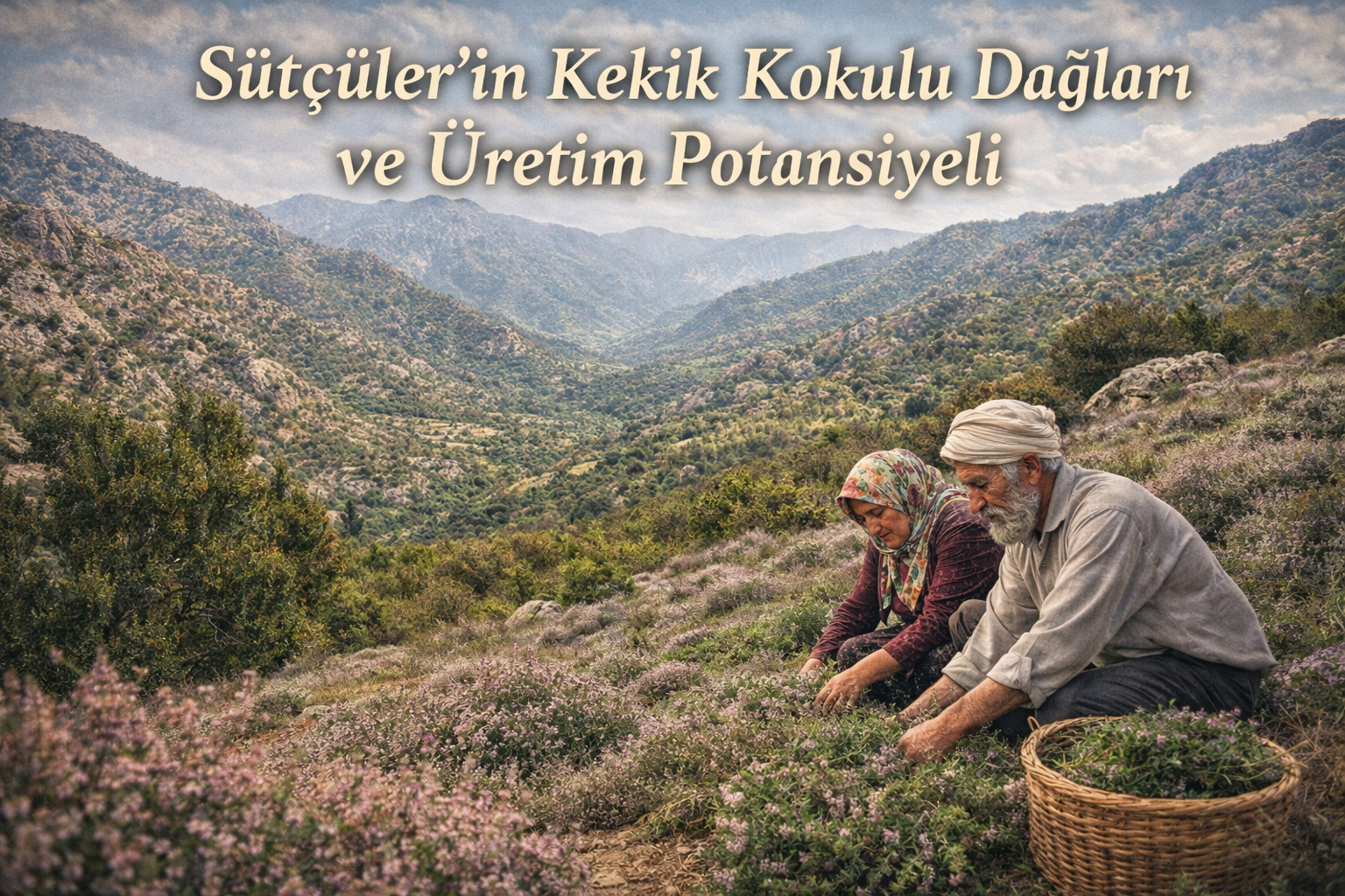 Sütçüler’in Kekik Kokulu Dağları ve Üretim Potansiyeli c