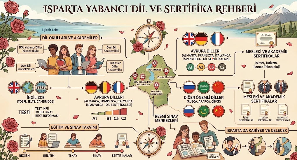 Isparta Yabancı Dil ve Sertifika Rehberi: Kariyerinizi 2026’ya Hazırlayın