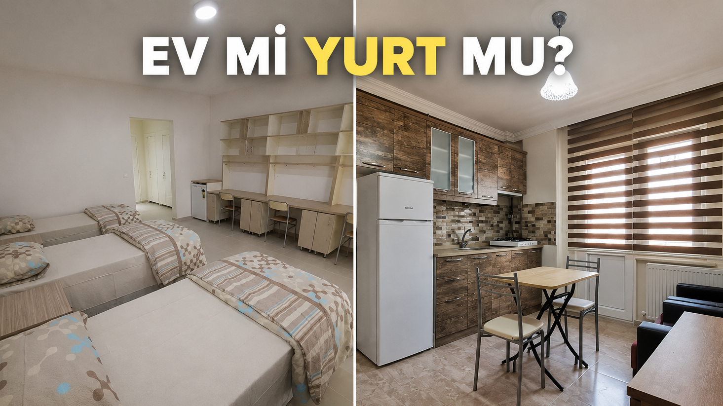 Ev mi, KYK mı, Özel Yurt mu? Isparta'da Üniversite Öğrencileri İçin Hangisi Daha Avantajlı?