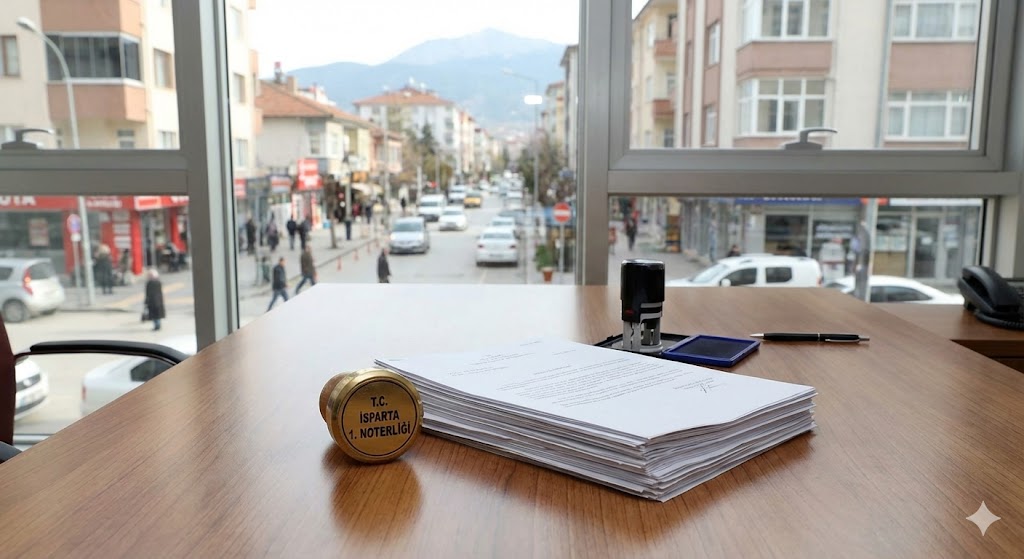 Isparta Noter Rehberi: Bölgelere Göre Tüm Noterler