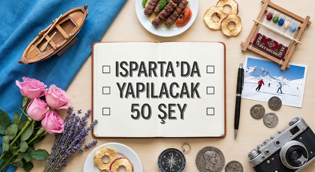 Isparta'da Yapılacak En İyi 50 Şey Rehberi