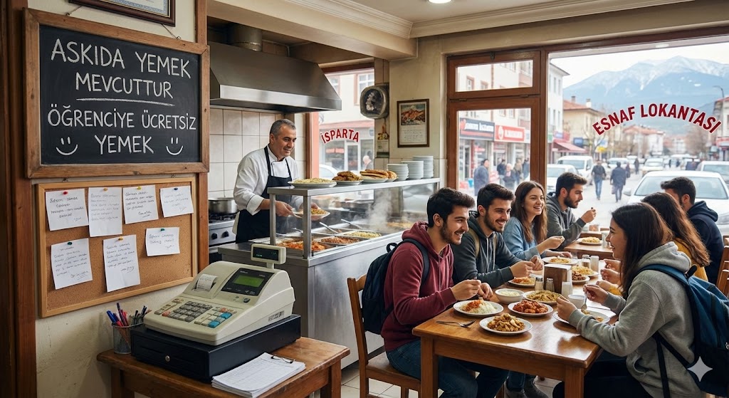 Isparta Öğrenci Dostu Beslenme Rehberi: Askıda Yemek ve Uygun Noktalar